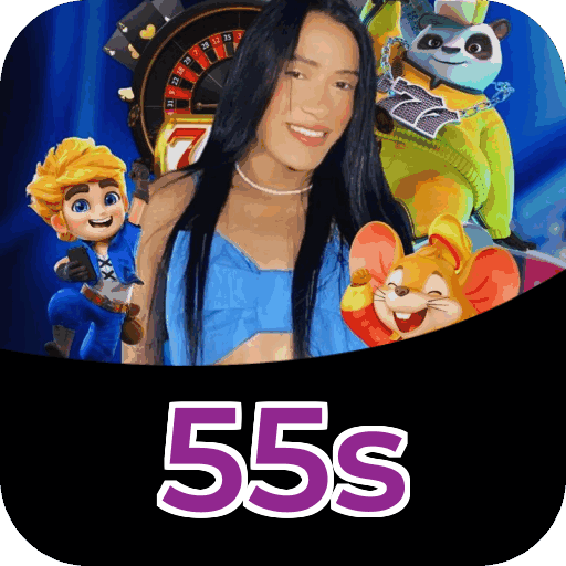 Catálogo de jogos 55s com fornecedores Pragmatic Play, Evolution, NetEnt